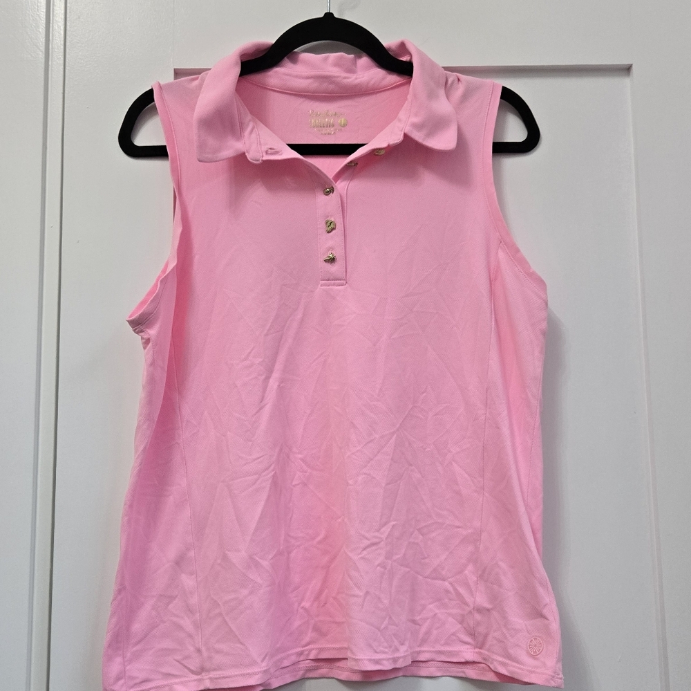 Lilly Pulitzer Pink Breezy Tank Top